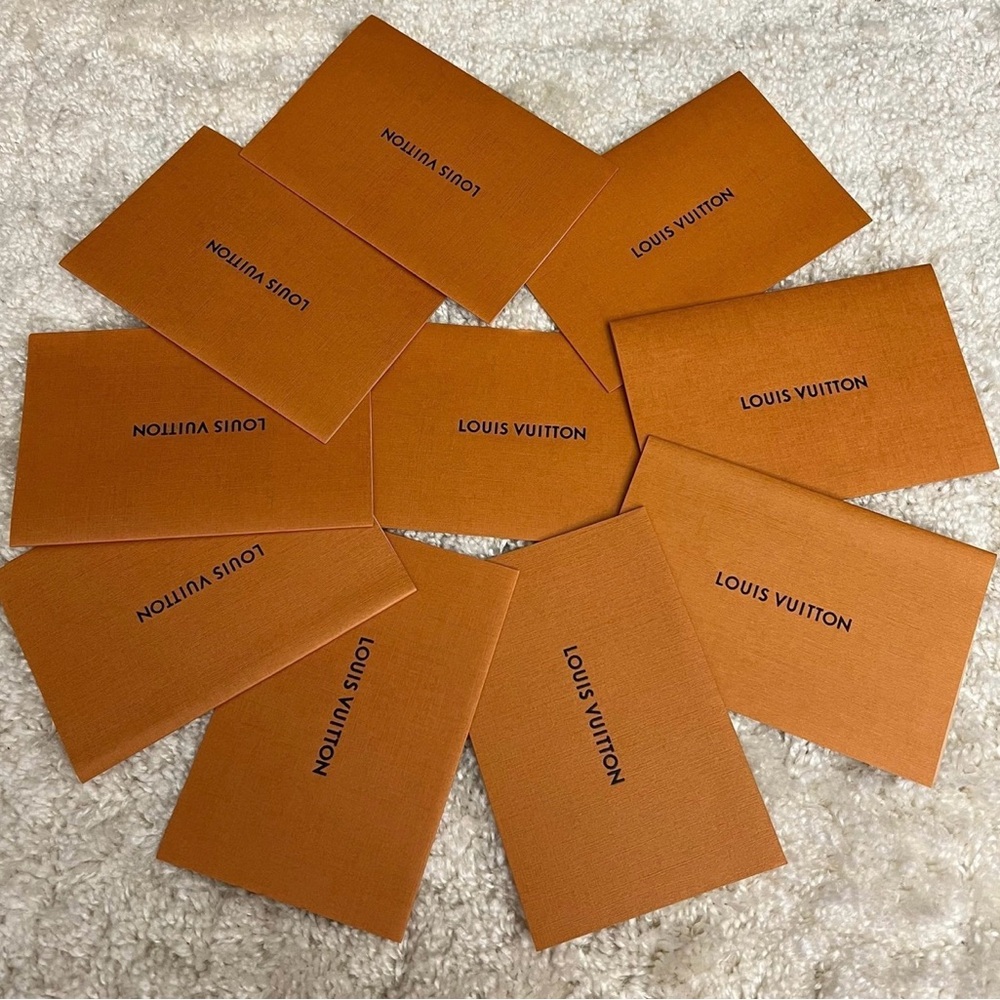 Louis Vuitton Receipt lot of 10